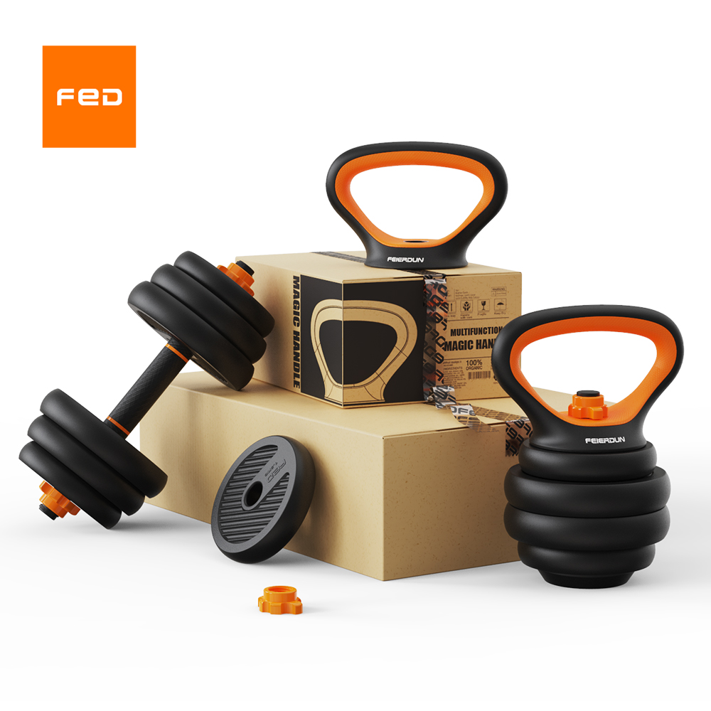 KIT 6 en 1 Kettlebell - 20KG