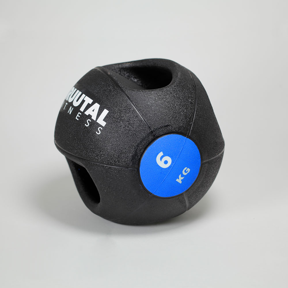 Balones-medicinales-de-doble-asa-6kg-bruutal-fitness