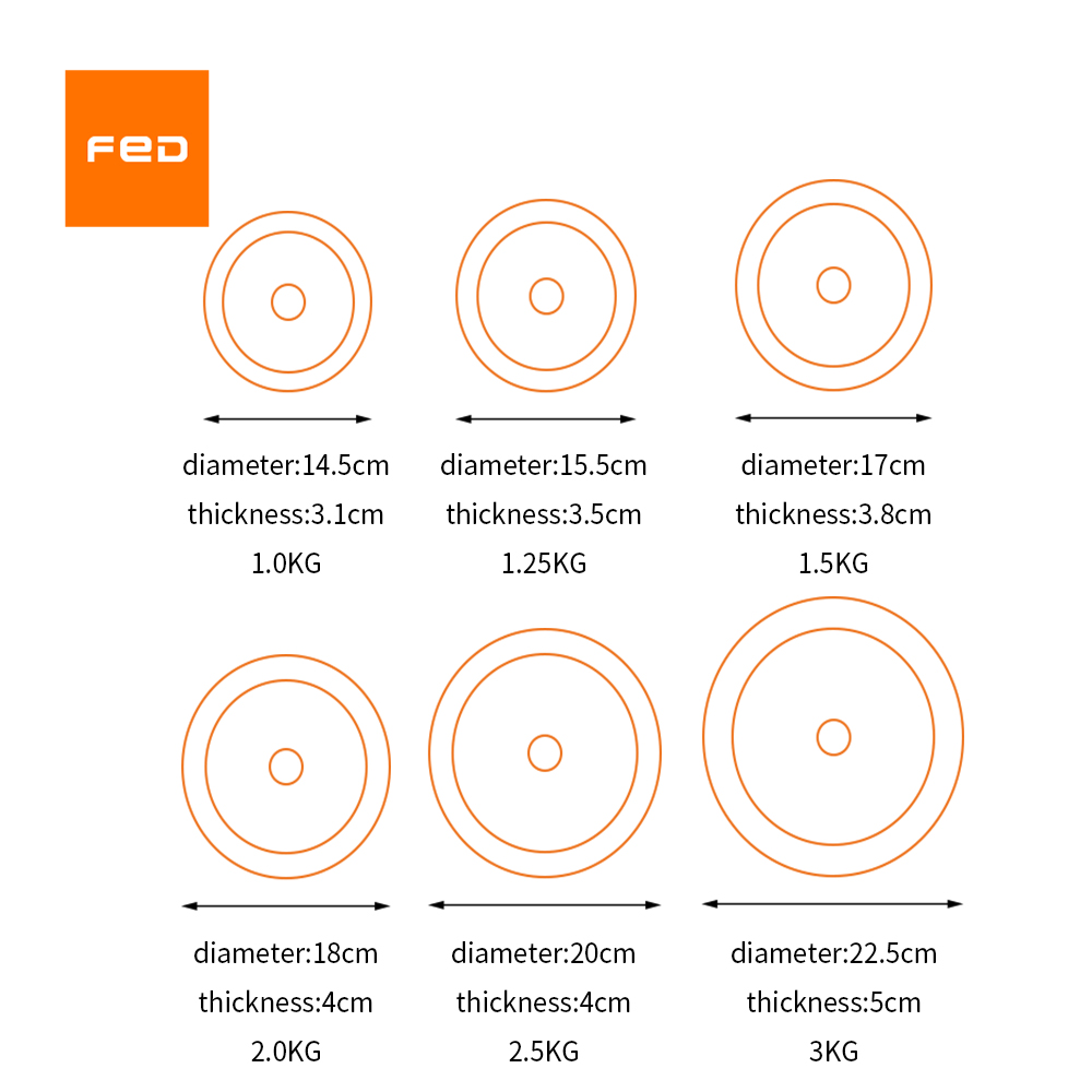 KIT 6 en 1 Kettlebell - 20KG