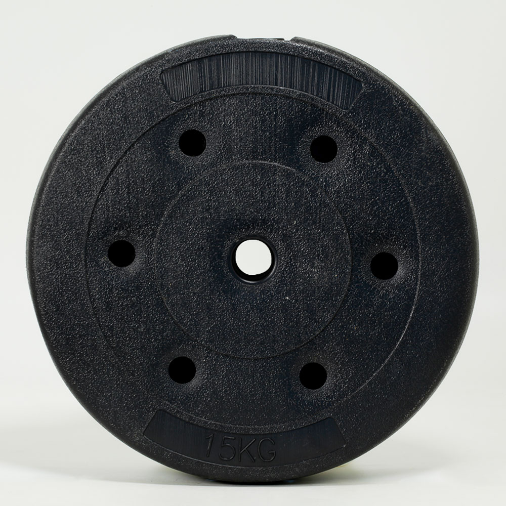 SET 5 Discos 30mm para Polea - 2,5 - 5 - 7,5 - 10 y 15Kg