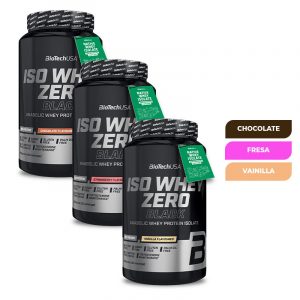 Proteínas Iso Whey Zero Black de 2270gr de biotechUSA es un sumplemento nutricional deportivo de base proteica.