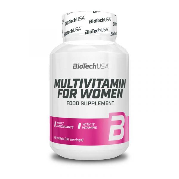 MultivitamÍnicos Multivitamin For Women 60comp Biotech Usa Bruutal Fitness